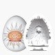EGG MAGICAL KISS HARD Esses ovos prometem levar a masturbação dos homens a um outro patamar. EGG MAGICAL KISS HARD