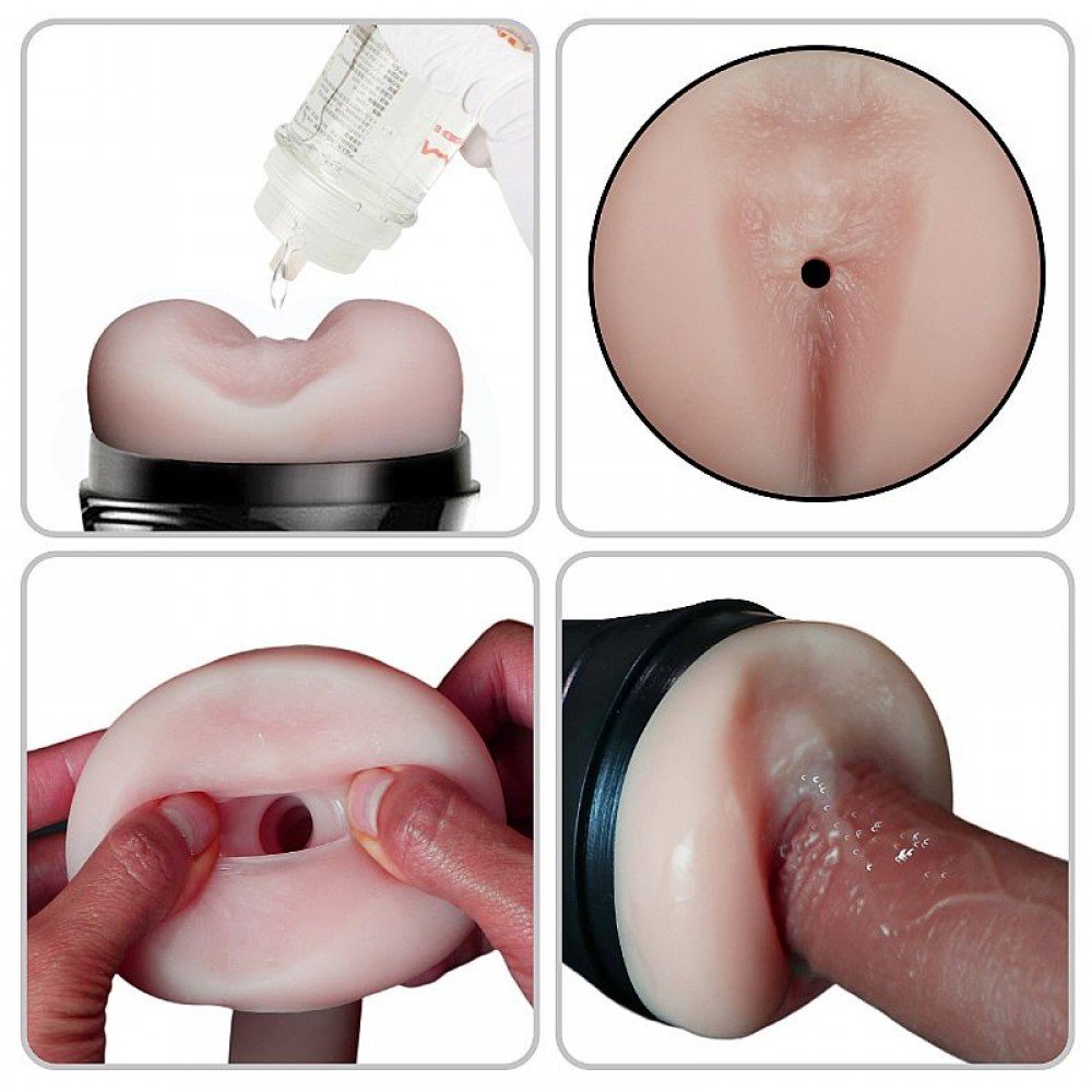 MASTURBADOR LANTERNA ANUS EM CYBERSKIN COM VIBRO