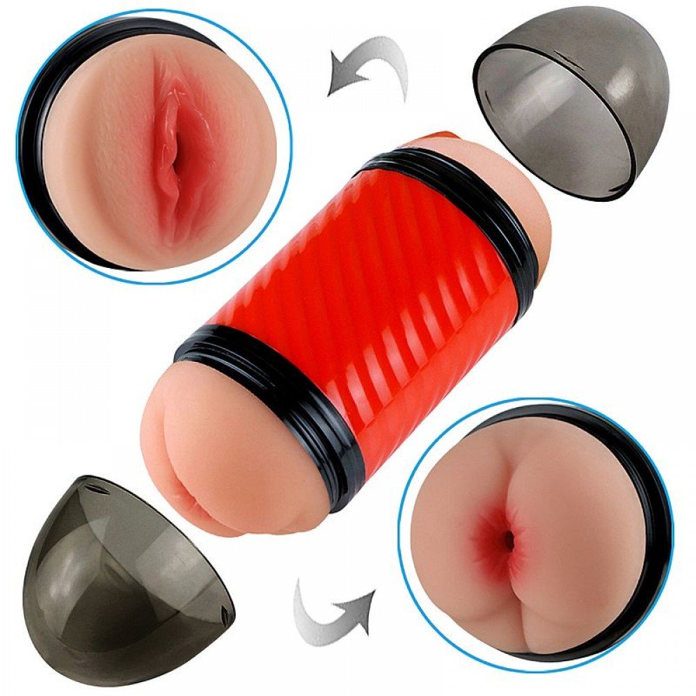 MASTURBADOR LANTERNA VAGINA E ANUS Masturbado Masculino Lanterna Cyberskin, em formato de vagina e Anûs. MASTURBADOR LANTERNA VAGINA E ANUS