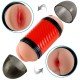MASTURBADOR LANTERNA VAGINA E ANUS Masturbado Masculino Lanterna Cyberskin, em formato de vagina e Anûs. MASTURBADOR LANTERNA VAGINA E ANUS