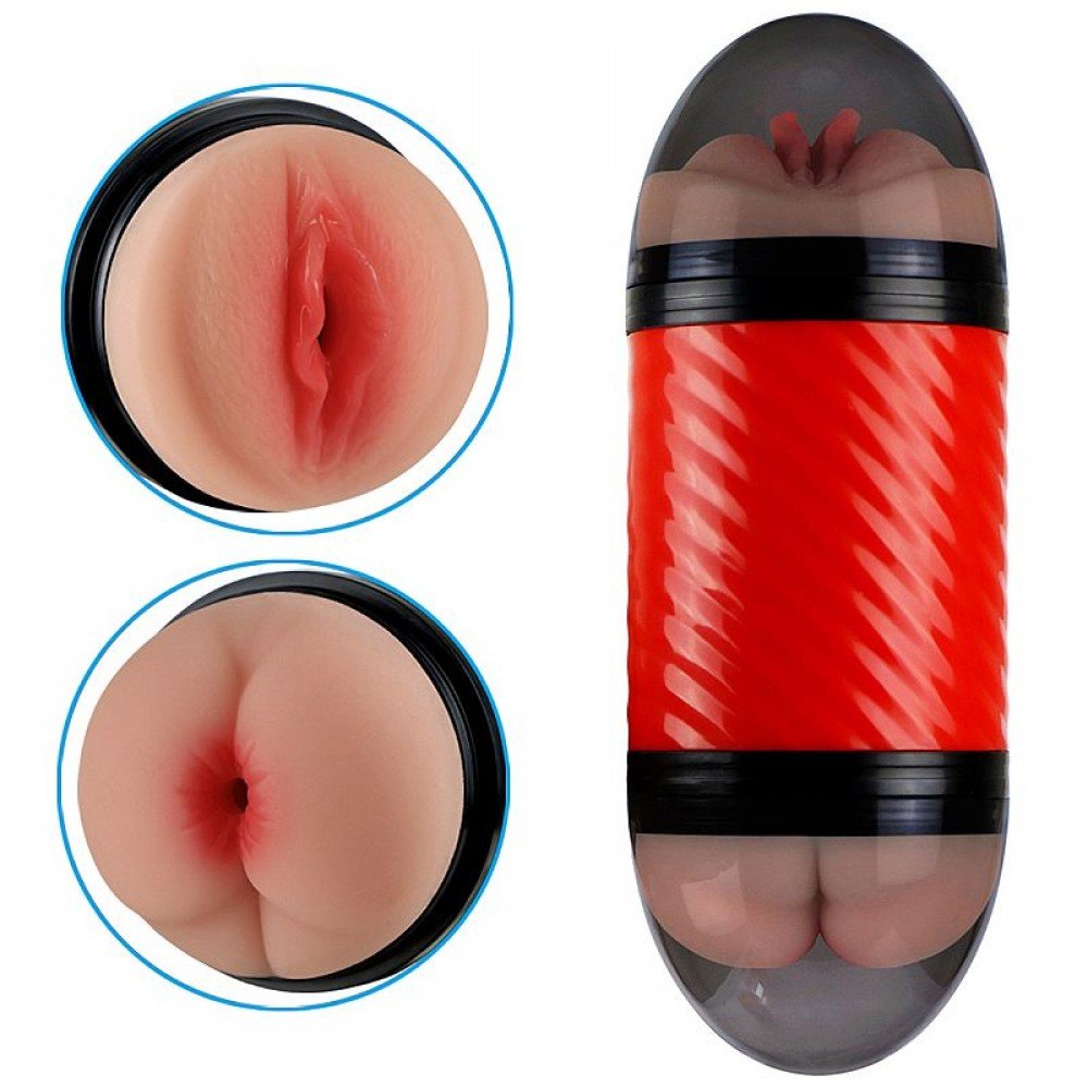 MASTURBADOR LANTERNA VAGINA E ANUS Masturbado Masculino Lanterna Cyberskin, em formato de vagina e Anûs. MASTURBADOR LANTERNA VAGINA E ANUS