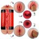 MASTURBADOR LANTERNA VAGINA E ANUS Masturbado Masculino Lanterna Cyberskin, em formato de vagina e Anûs. MASTURBADOR LANTERNA VAGINA E ANUS