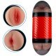 MASTURBADOR LANTERNA VAGINA E ANUS Masturbado Masculino Lanterna Cyberskin, em formato de vagina e Anûs. MASTURBADOR LANTERNA VAGINA E ANUS
