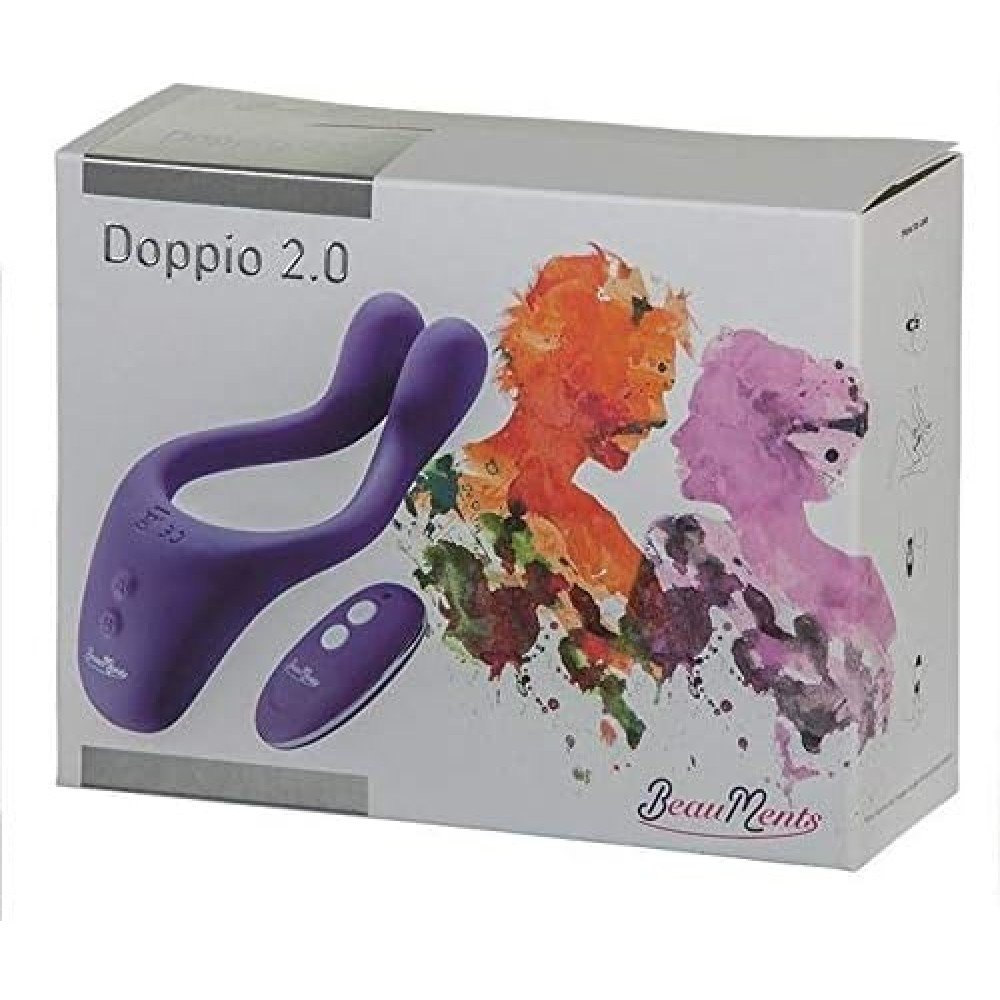 VIBRADOR DOPPIO 2.0 PRODUTO COM CAIXA AVARIADAO Doppio 2. VIBRADOR DOPPIO 2.0