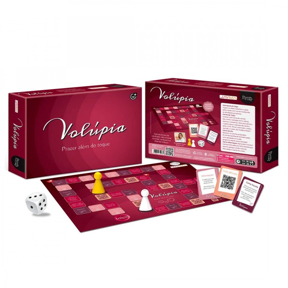 JOGO DE TABULEIRO VOLUPIA JV01