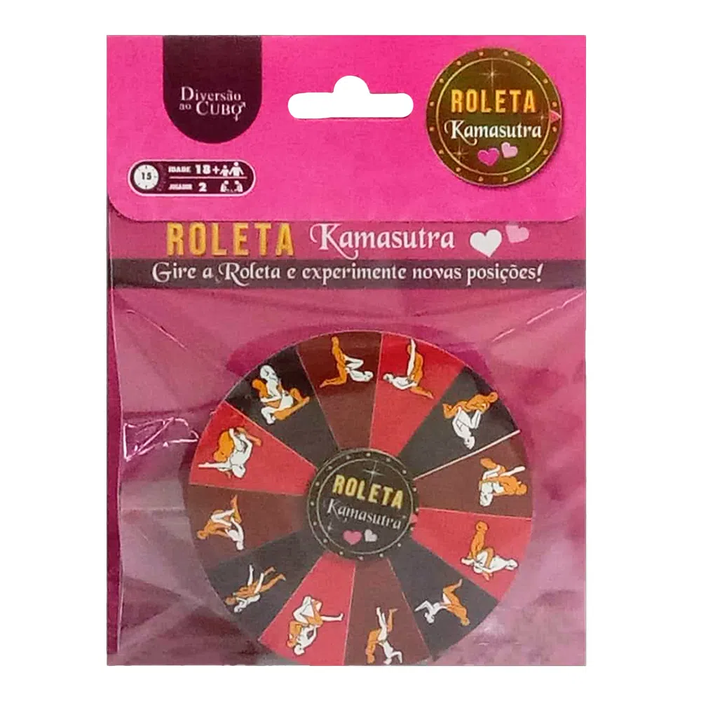 ROLETA KAMASUTRA Seu quarto vai pegar fogo com a Roleta Kamasutra. ROLETA KAMASUTRA