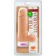 PRÓTESE VIBRADOR INTERNO COM ESCROTO 18 X 4CM PC028