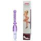 VIBRADOR EM JELLY 5104 Estimulador anal e vaginal com textura anelar. VIBRADOR EM JELLY 5104