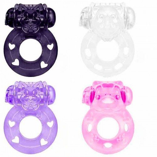 ANEL PENIANO COM VIBRO BICHINHO 1019