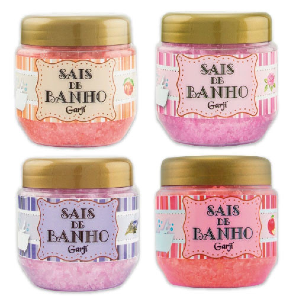 SAIS DE BANHO 150GRS O banho é uma das horas mais relaxantes do dia, e na vida de um casal, pode ser o inicio das preliminares. SAIS DE BANHO 150GRS