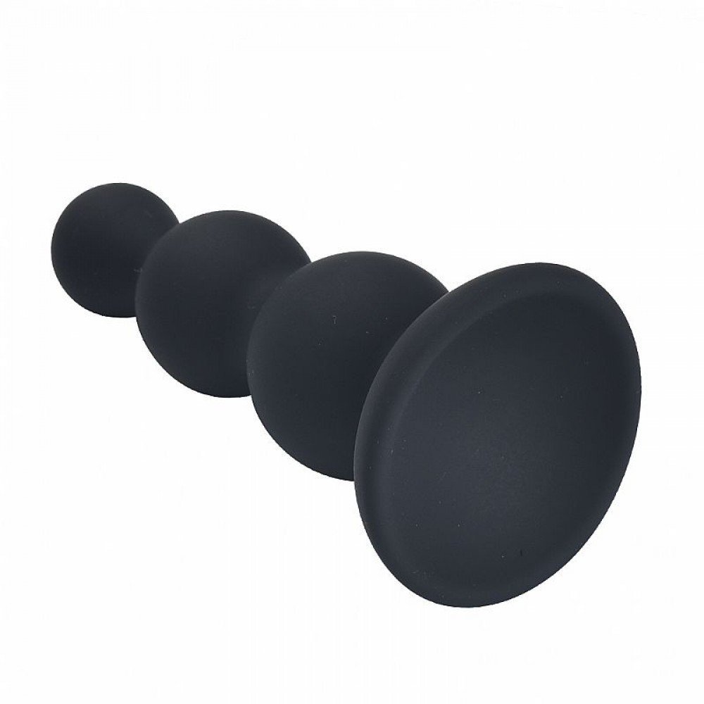 Plug Escalonado em Silicone - Tamanho P Plug Escalonado em silicone - Tamanho P - 7,5x2,7- SIPlug anal feito de um material macio e consistente com base que facilita o manuseio. Plug Escalonado em Silicone - Tamanho P
