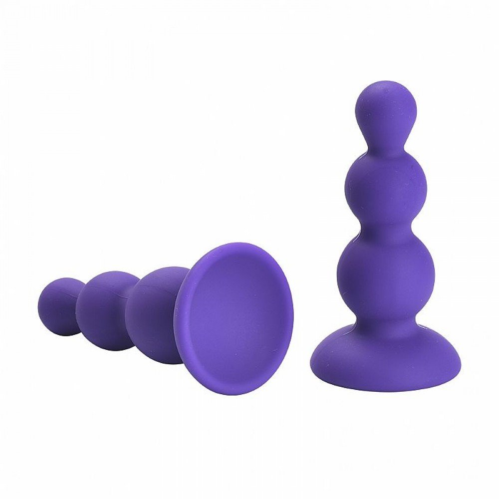 Plug Escalonado em Silicone - Tamanho P Plug Escalonado em silicone - Tamanho P - 7,5x2,7- SIPlug anal feito de um material macio e consistente com base que facilita o manuseio. Plug Escalonado em Silicone - Tamanho P