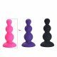 Plug Escalonado em Silicone - Tamanho P Plug Escalonado em silicone - Tamanho P - 7,5x2,7- SIPlug anal feito de um material macio e consistente com base que facilita o manuseio. Plug Escalonado em Silicone - Tamanho P