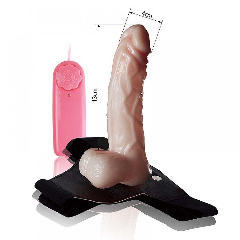 Capa Peniana com Cinta e Vibrador com Vagina