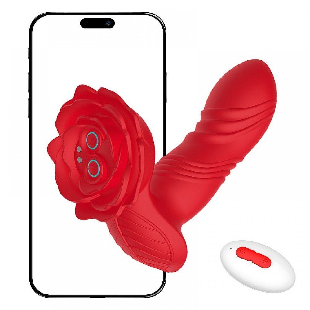 Vibrador de Ponto G e Clitóris por App