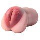 MASTURBADOR VAGINA - SHY LADY Masturbador Masculino Cyberskin em formato de lanterna com Vagina com textura na sua parte interna para maior estimulação durante o uso, Resistente à água. MASTURBADOR VAGINA - SHY LADY