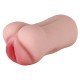 MASTURBADOR VAGINA - SHY LADY Masturbador Masculino Cyberskin em formato de lanterna com Vagina com textura na sua parte interna para maior estimulação durante o uso, Resistente à água. MASTURBADOR VAGINA - SHY LADY
