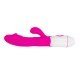 VIBRADOR DE PONTO G E CLÍTORIS É um vibrador recarregável com estimulador de clítoris. VIBRADOR DE PONTO G E CLÍTORIS