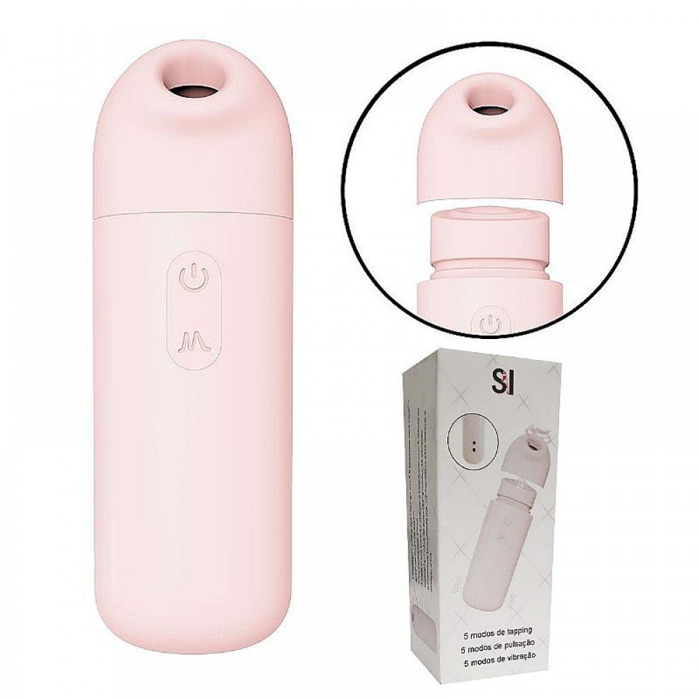 VIBRADOR DE PULSAÇÃO E TAPPING MODELO 8730 Estimulador de clitóris com pulsação, Utiliza a Pulsação como forma de estímulo, fazendo você sentir novas sensações. VIBRADOR DE PULSAÇÃO E TAPPING MODELO 8730