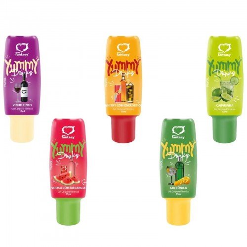 YUMMY DRINKS 15ML - GEL TÉRMICO COMESTÍVEL