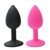 PLUG ANAL EM SILICONE TAMANHO M | MODELO 8935