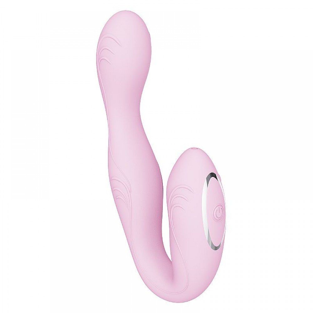 VIBRADOR DE PONTO G E CLITÓRIS VIA APP | MODELO: 8345