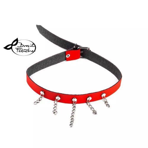 COLEIRA COM CORRENTES 