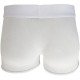 CUECA BOXER EM TULE RESPIRAVEL BRANCA Cueca Boxer em Tule Transparente Branco Cuecas SexLord UnderwearCueca boxer transparente fabricada em tule importado vazado de alta qualidade que auxilia na transpiração, proporcionando bem estar e fresco com muito ma CUECA BOXER EM TULE RESPIRAVEL BRANCA