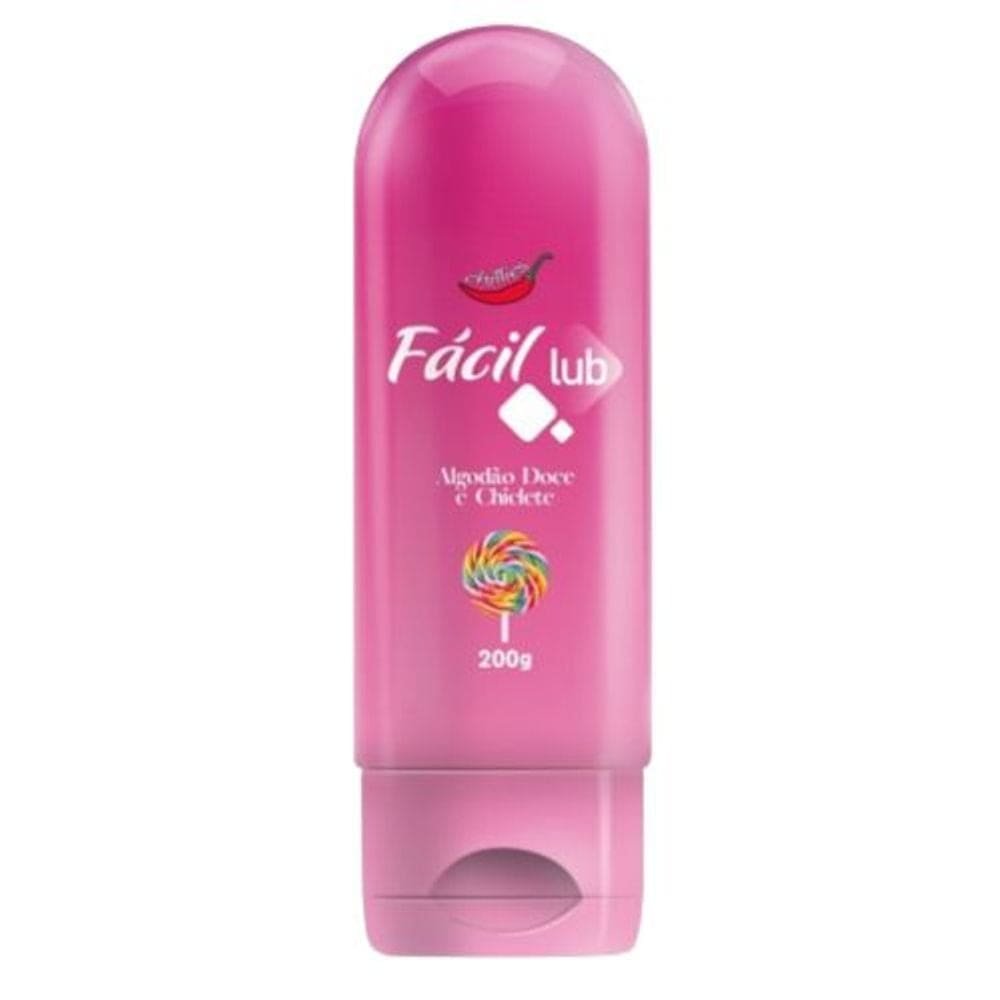 FACIL LUB GEL LUBRIFICANTE INTIMO 200G O Fácil Lub é um maravilhoso gel lubrificante íntimo beijável à base de água da Chillies, perfeito para quem deseja prazer intenso e confortável durante a relação sexual! FACIL LUB GEL LUBRIFICANTE INTIMO 200G