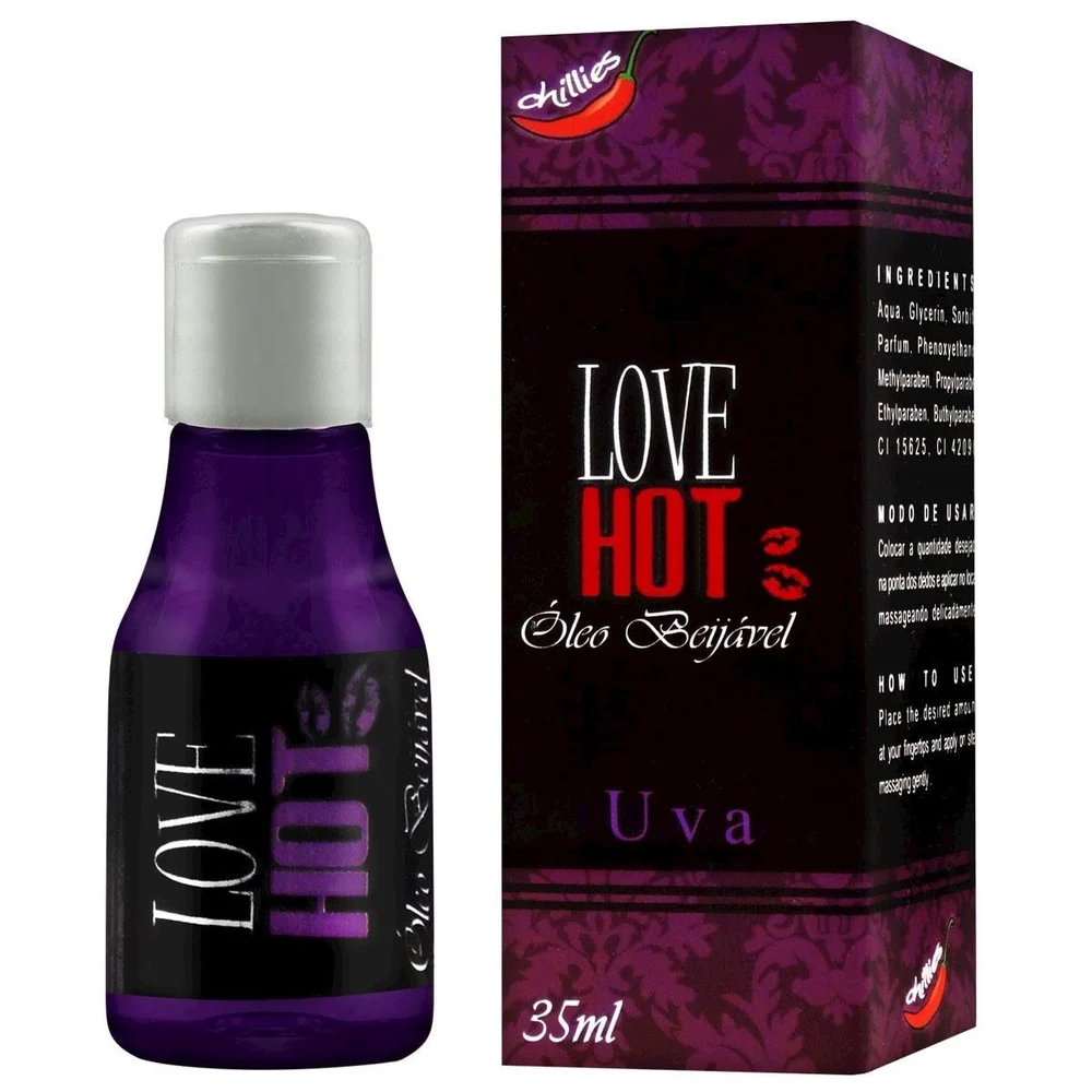 LOVE OLEO BEIJAVEL DE SENSAÇÃO 35ML CHILLIES