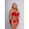 BODY GAROTA SAFADA VERMELHO