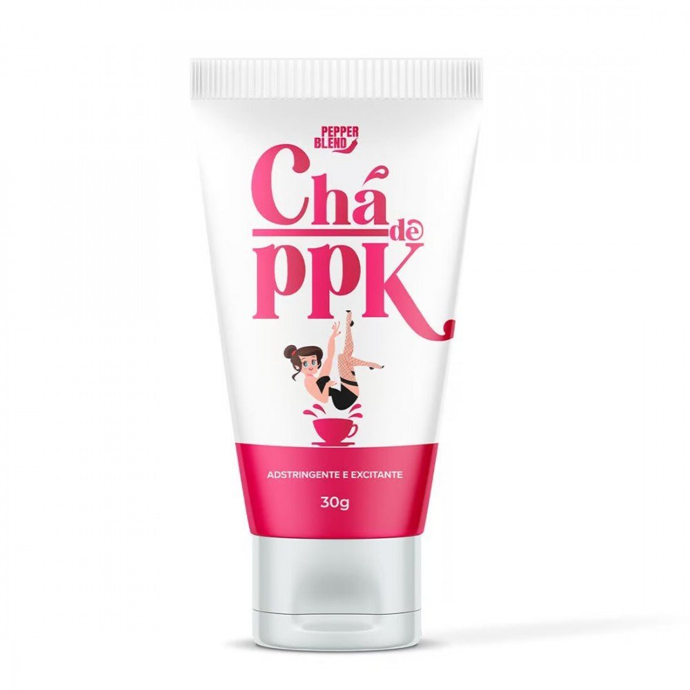 CHA DE PPK GEL 30GR Depois desse chá de PPK ele nunca mais irá te esquecer, tenha a sensação de está sempre apertadinha com o Gel Adstringente Chá de PPK da Pepper Blend. CHA DE PPK GEL 30GR