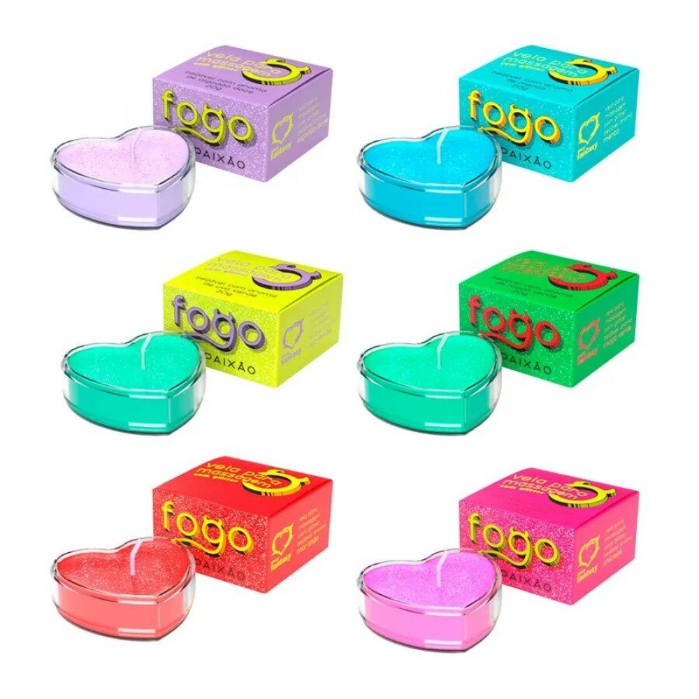 FOGO DA PAIXAO VELA DE MASSAGEM 20GRS Mergulhe em um mundo de prazer e sedução com a Vela Fogo da Paixão! FOGO DA PAIXAO VELA DE MASSAGEM 20GRS