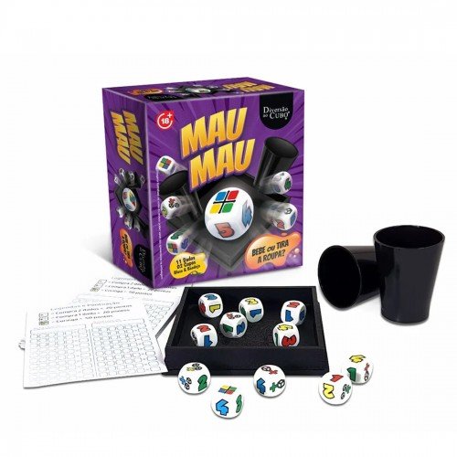 JOGO DE DADOS MAU MAU 