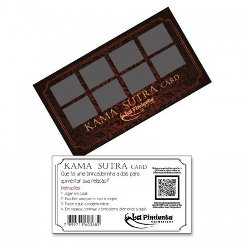 RASPADINHA EROTIKA KAMA SUTRA CARD L193