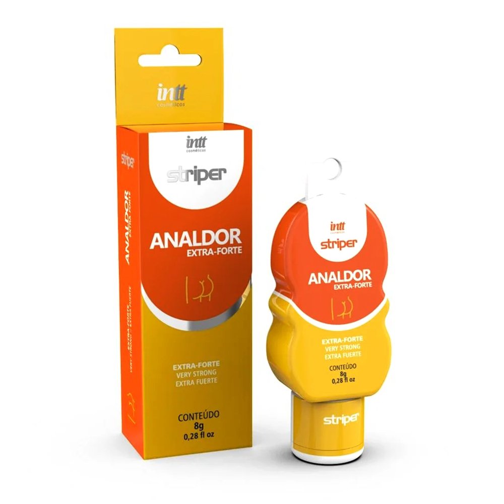 STRIPER ANALDOR INTT Analdor Anal é sempre um tabu mas com a Intt Cosméticos ele vai virar prazer! STRIPER ANALDOR INTT