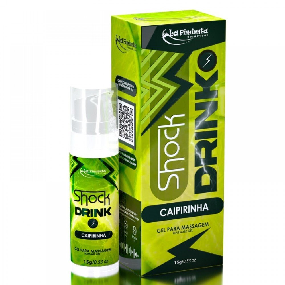 SHOCK DRINK GEL EXCITANTE COM VIBRAÇÃO 15G O VIBRADOR LÍQUIDO EXCITANTE DE ALTA POTÊNCIA SHOCK DRINK DA LA PIMIENTA é um poderoso facilitador de orgasmo, perfeito para aqueles que buscam intensificar as relações com diversas sensações. SHOCK DRINK GEL EXCITANTE COM VIBRAÇÃO 15G
