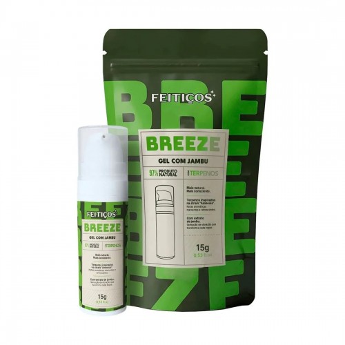 BREEZE EXITANTE EM GEL COM JAMBU E TERPENOS 15G