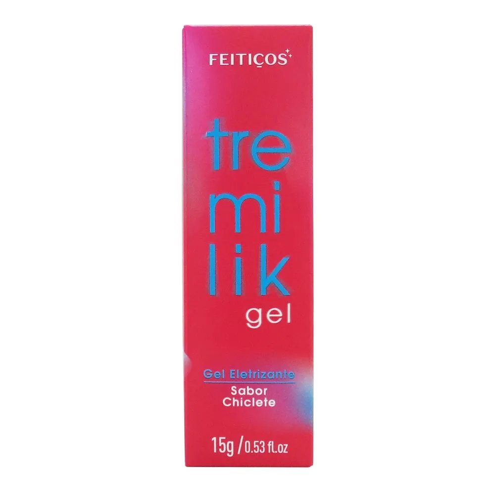TREMILIK GEL VIBRADOR 15G Você pode até achar que já o conhece, mas ele voltou melhor ainda! TREMILIK GEL VIBRADOR 15G