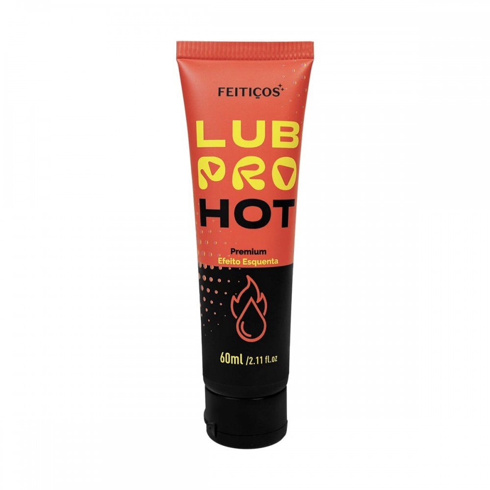 LUB PRO HOT PREMIUM LUBRIFICANTE 60ML Apresentamos o LubPro Hot Premium da Feitiços Aromáticos, um Lubrificante Efeito Quente projetado para proporcionar uma experiência íntima agradável, intensa e extremamente confortável! LUB PRO HOT PREMIUM LUBRIFICANTE 60ML