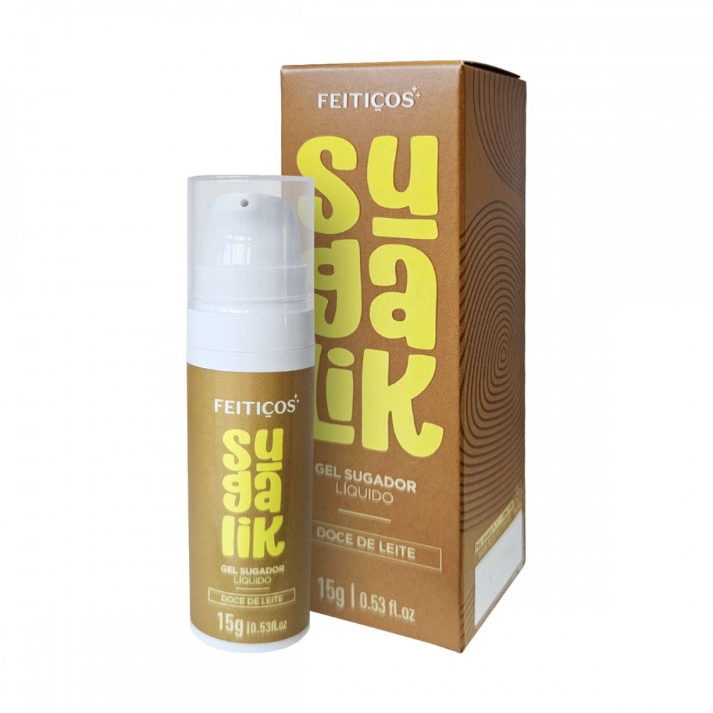 SUGALIK GEL SUGADOR 15G O Sugalik da Feitiços Aromáticos é um produto inovador no mercado de comestíveis eróticos. SUGALIK GEL SUGADOR 15G