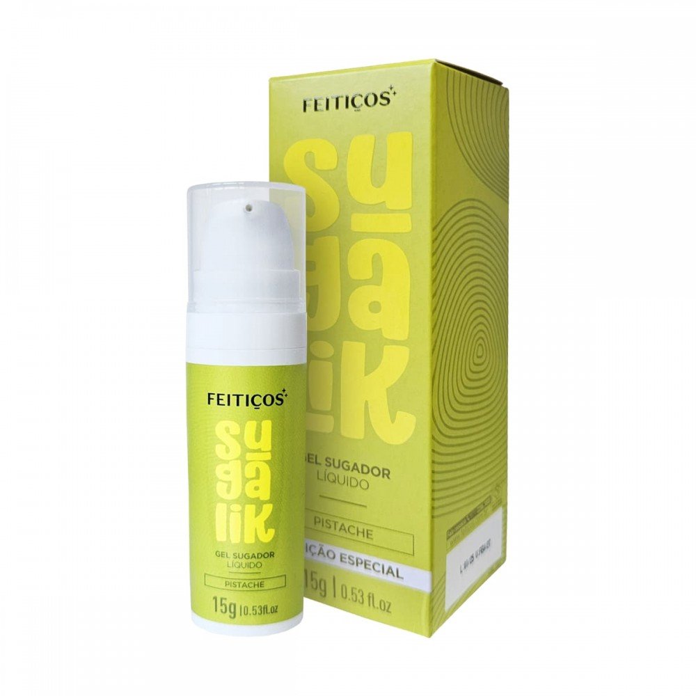 SUGALIK GEL SUGADOR 15G O Sugalik da Feitiços Aromáticos é um produto inovador no mercado de comestíveis eróticos. SUGALIK GEL SUGADOR 15G