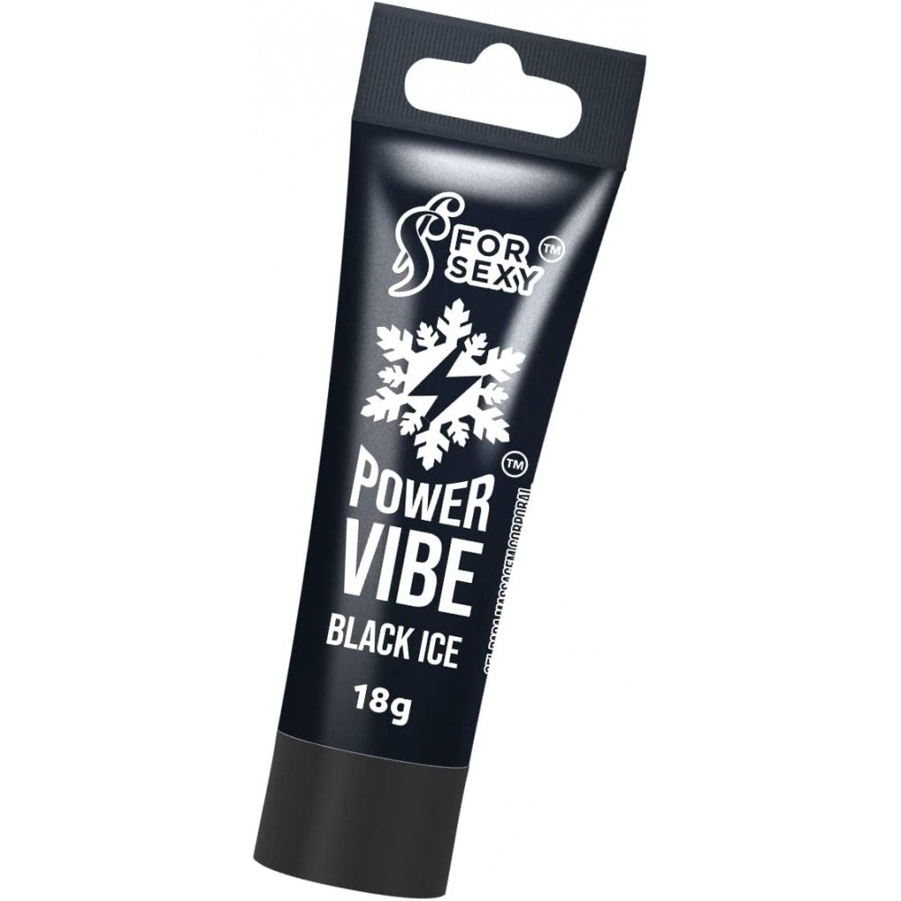 POWER VIBE BLACK GEL EXCITANTE 18GRS Pensado especialmente para os parceiros que adoram um friozinho, o creme para massagem Power Vibe traz aquela deliciosa sensação congelante. POWER VIBE BLACK GEL EXCITANTE 18GRS