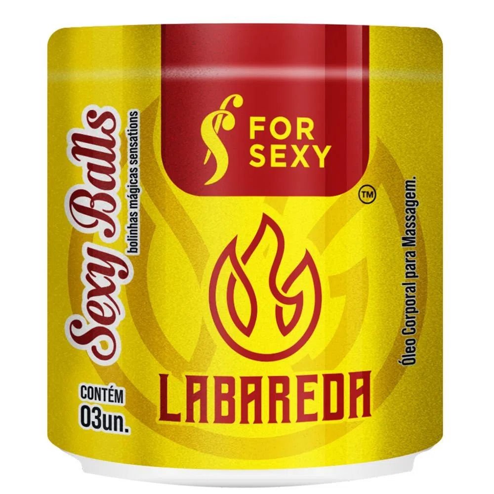 SEXY BALLS LABAREDA COM 3 UNIDADES FOR SEXY Será que você aguenta altas temperaturas? SEXY BALLS LABAREDA COM 3 UNIDADES FOR SEXY