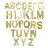 LETRAS DOURADAS PARA PERSONALIZACAO T22 LETRAS DOURADAS PARA PERSONALIZACAO T22