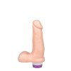 Prótese COM VIBRO E ESCROTO 15X 3,5CM ST215V Prótese COM VIBRO E ESCROTO 15X 3,5CM ST215V
