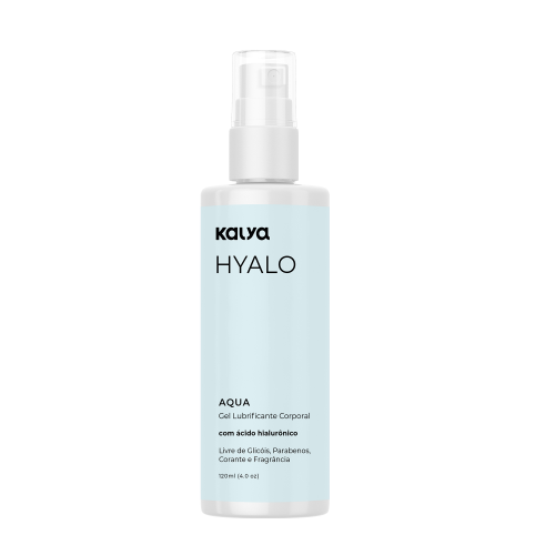HYALO AQUA LUBRIFICANTE A BASE DE AGUA COM ACIDO HIALURONICO 120ML KALYA
