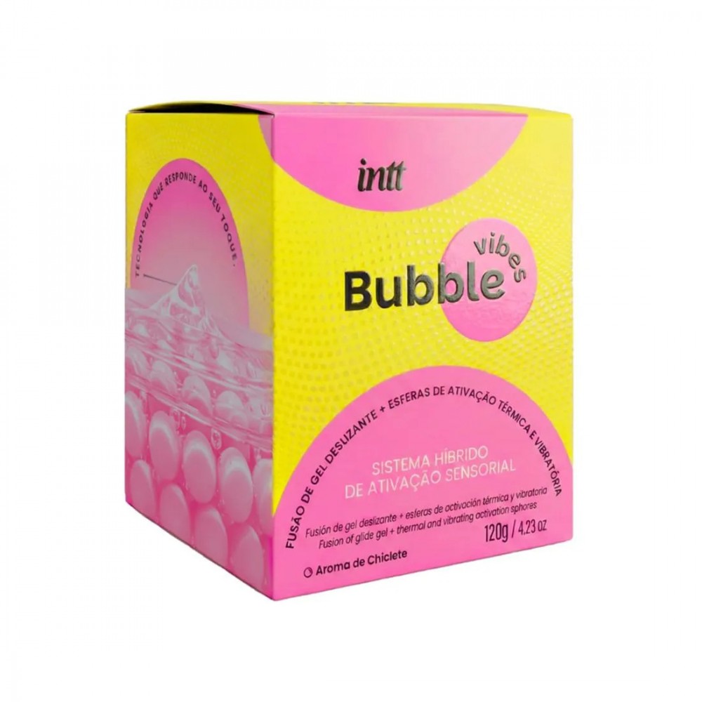 BUBBLE VIBES 3 EM 1 LUBRIFICANTE E EXITANTE COM ESFERAS E JAMBU 120G Bubble Vibes não é um produto comum. BUBBLE VIBES 3 EM 1 LUBRIFICANTE E EXITANTE COM ESFERAS E JAMBU 120G
