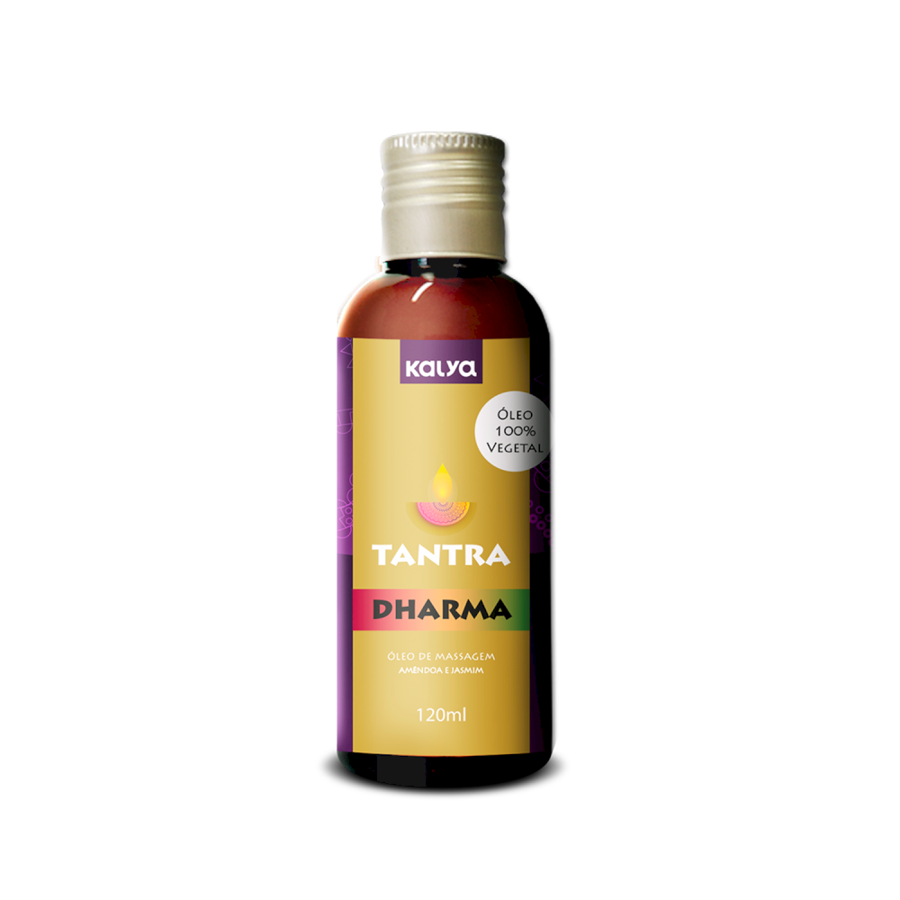 LINHA TANTRA 120ML ÓLEO MASSAGEM 100% VEGETAL IDEAL PARA MASSAGEM,PRINCIPALMENTE A TÂNTRICA 120mlTantra é o único óleo 100% vegetal no mercado sensualO que é a massagem tântrica? LINHA TANTRA 120ML