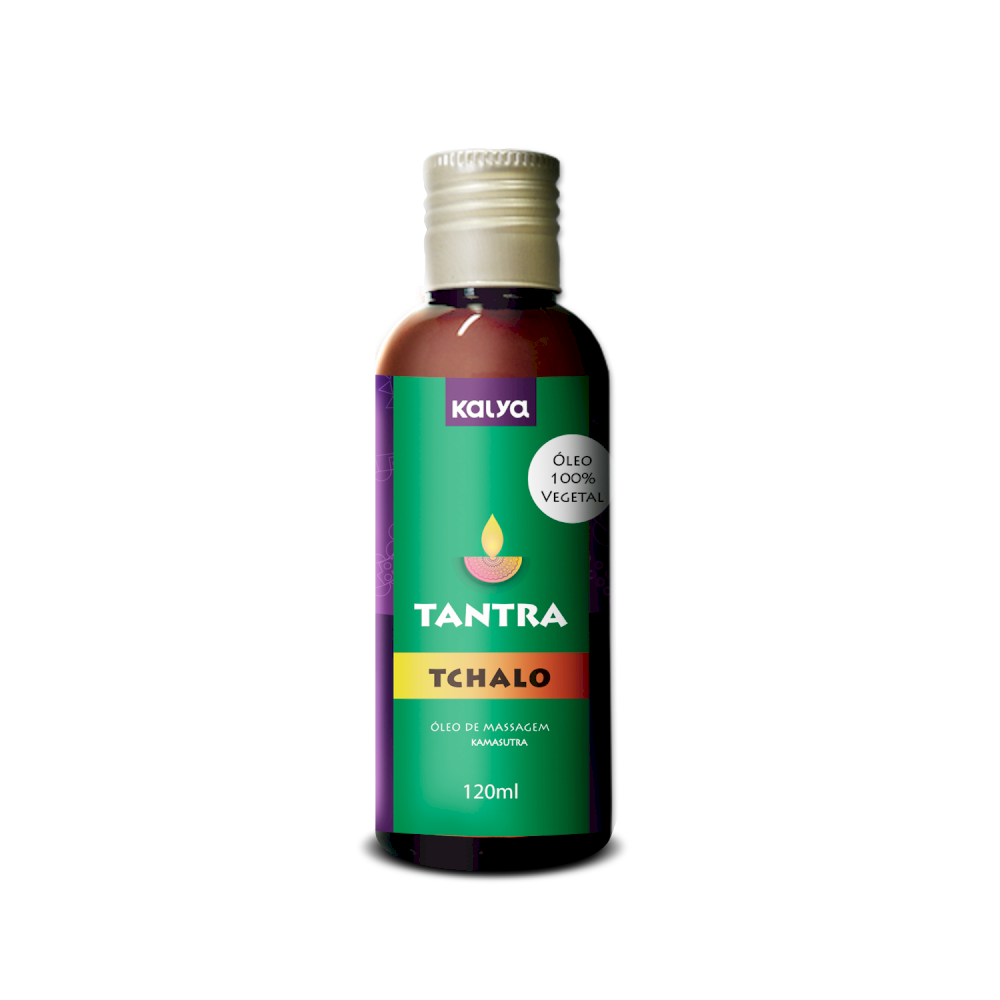 LINHA TANTRA 120ML ÓLEO MASSAGEM 100% VEGETAL IDEAL PARA MASSAGEM,PRINCIPALMENTE A TÂNTRICA 120mlTantra é o único óleo 100% vegetal no mercado sensualO que é a massagem tântrica? LINHA TANTRA 120ML